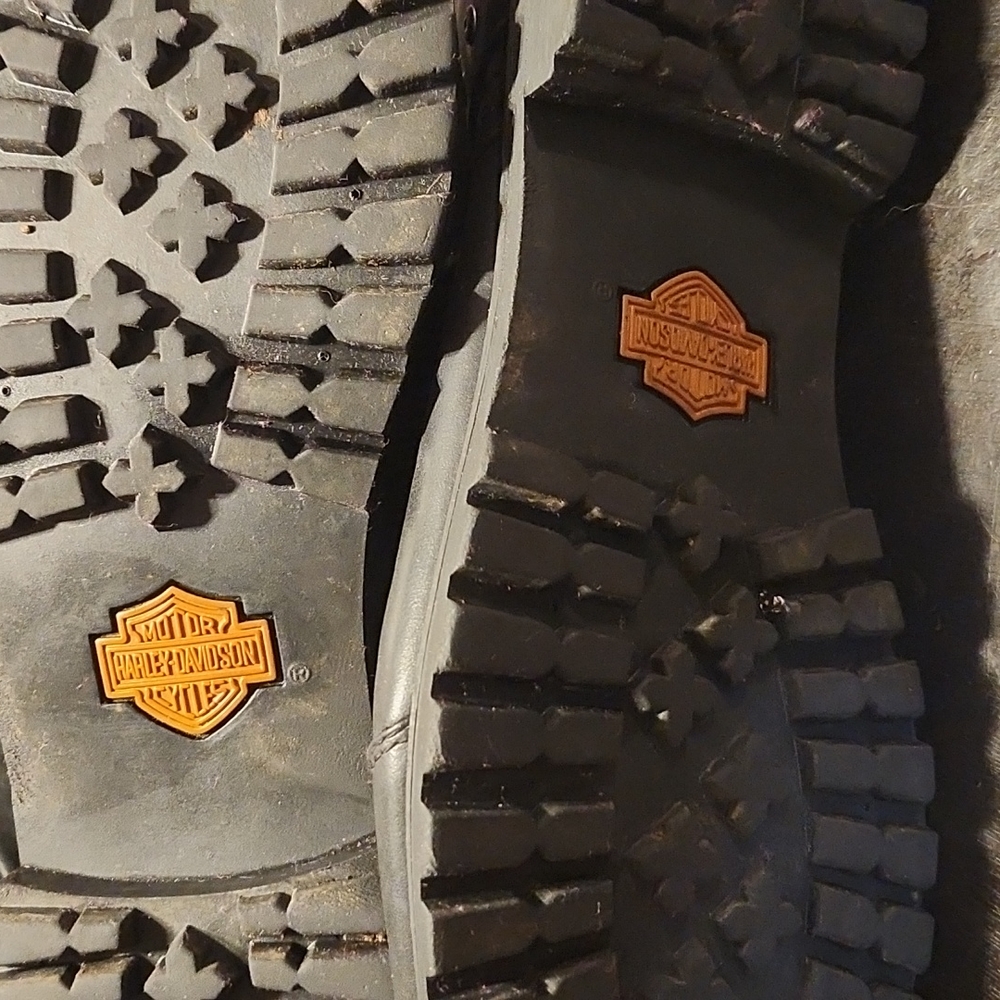 Harley Davidson Black - size 11 - $75 - Picture 5 of 5